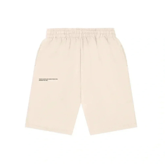 Pangaia Kids' 365 Midweight Long Shorts in Sand-Still Full Price - Picture 2 of 11